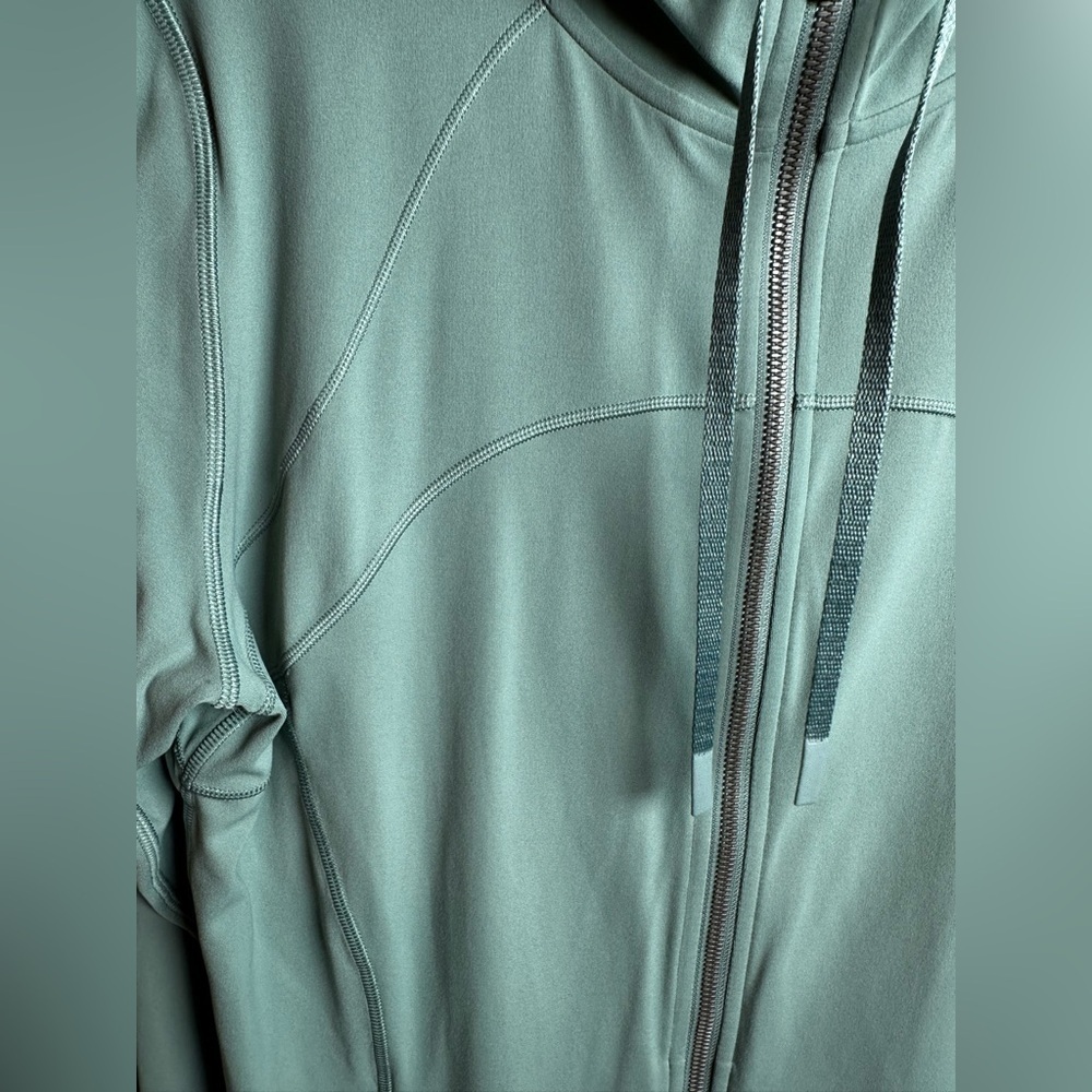 Lululemon Athletica Teal Zip-Up Jacket Defin jacket - Picture 3 of 5